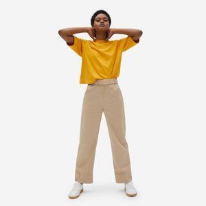 Everlane the easy pant tan pull on pants 0 XS